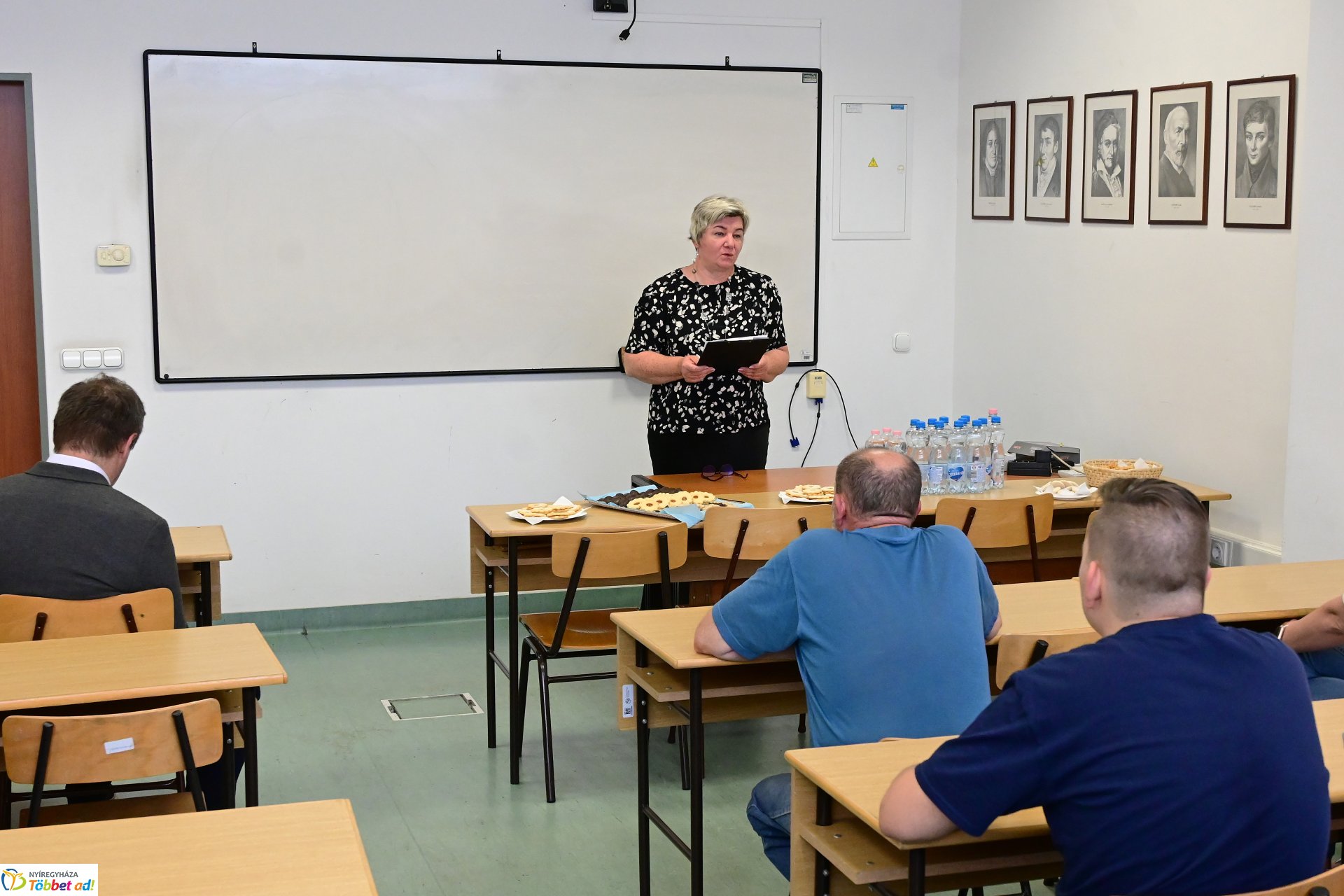 Matematika szaktanterem névadó a Nyíregyházi Egyetemen