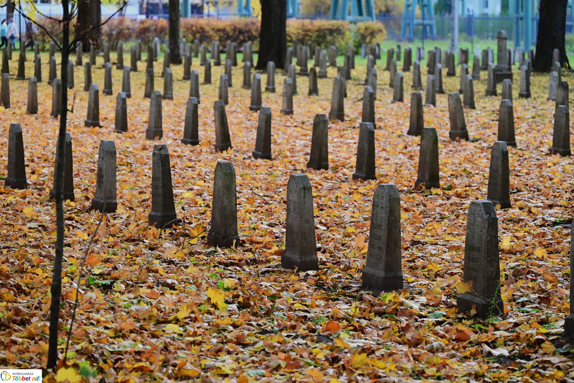 Mécsesgyújtás a Hősök temetőjében