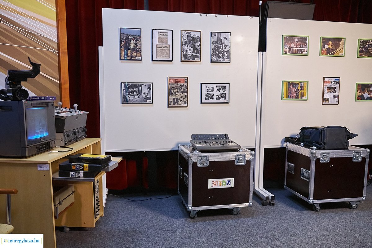 Médiás diákok a Nyíregyházi Televízióban 20200303