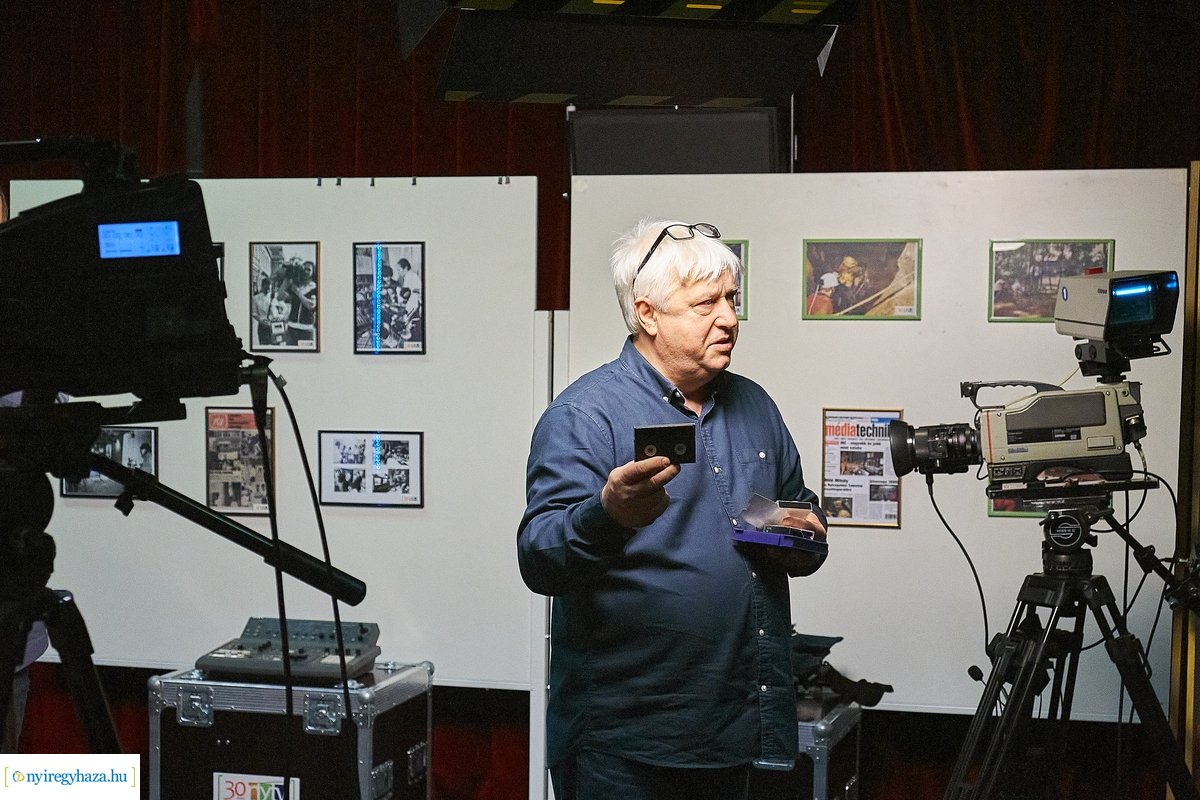 Médiás diákok a Nyíregyházi Televízióban 20200303
