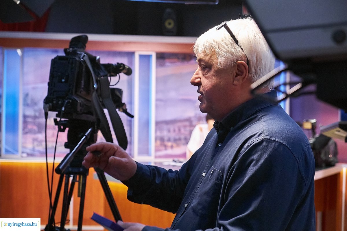 Médiás diákok a Nyíregyházi Televízióban 20200303