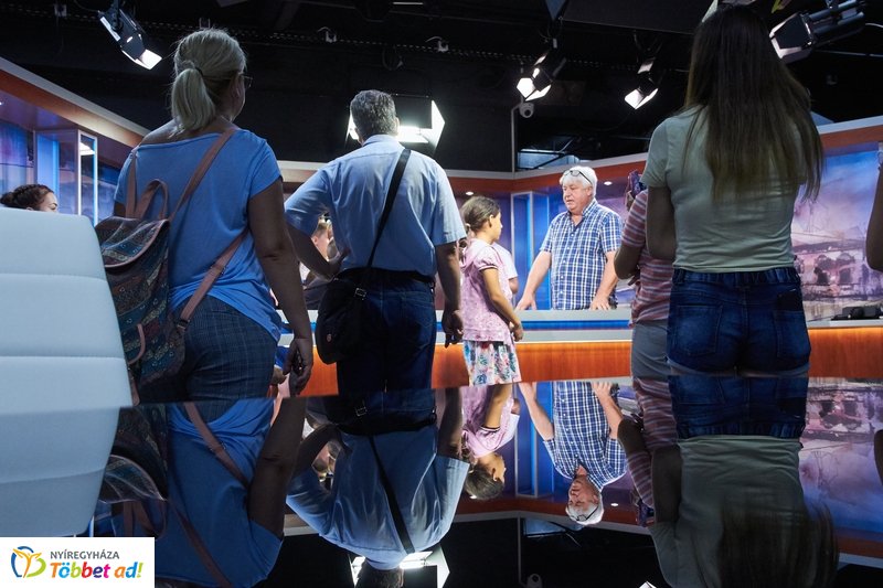 Médiatáborosok a stúdióban