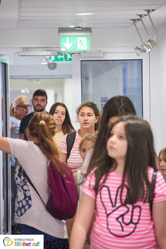 Médiatáborosok a stúdióban