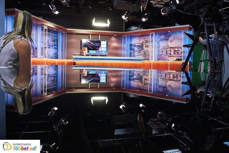 Médiatáborosok a stúdióban