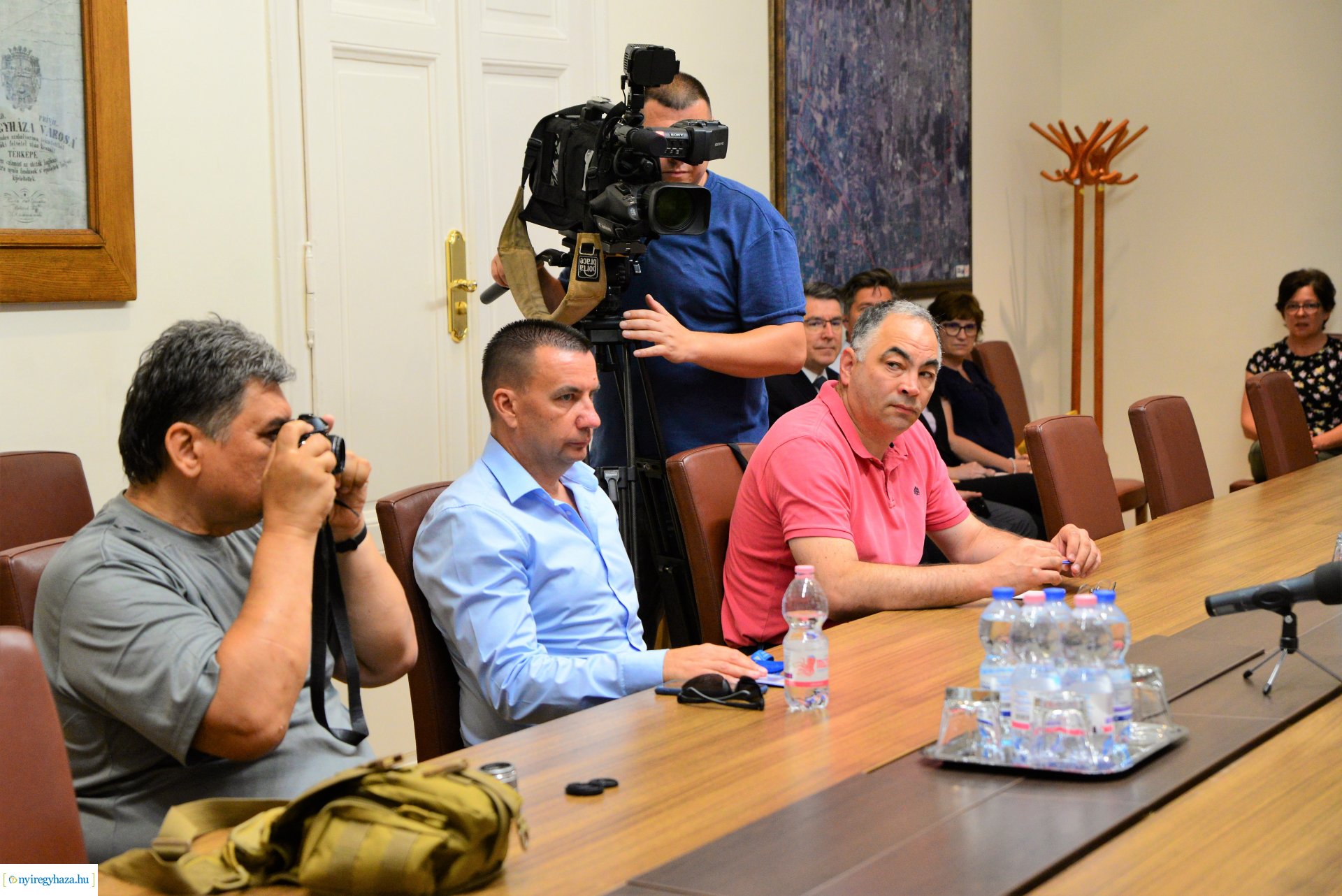 Megbízólevelek átadása a Városházán