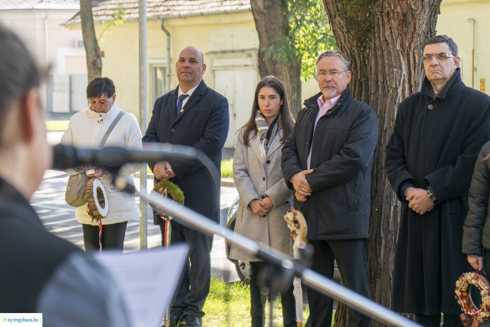 Megemlékezés Bán István emléktáblájánál