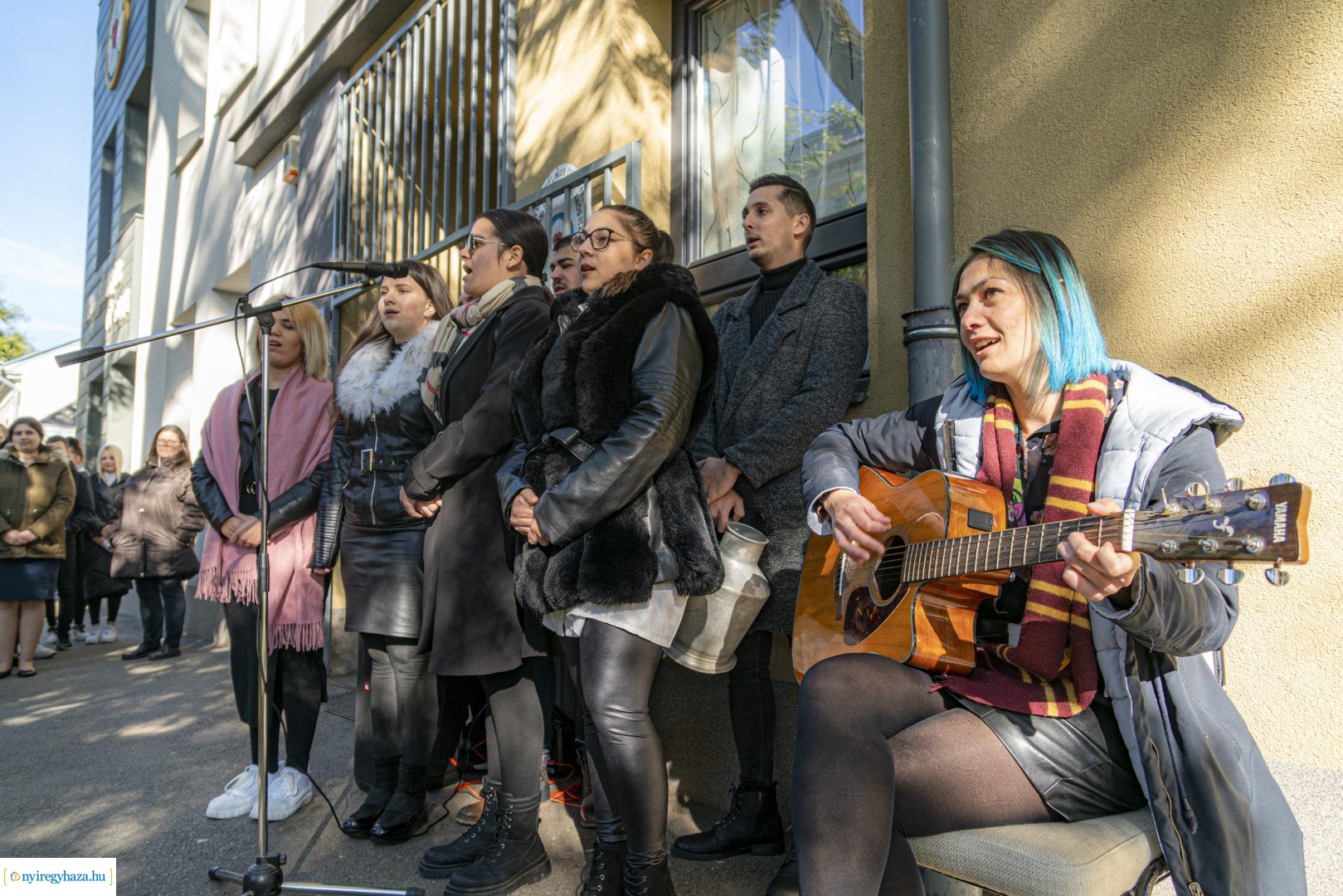 Megemlékezés Dandos Gyula emléktáblájánál