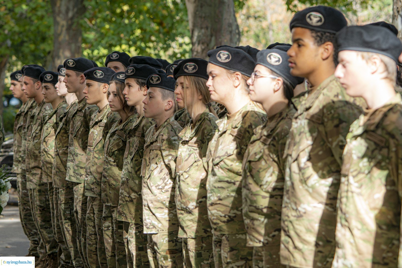 Megemlékezés Rácz István emléktáblájánál