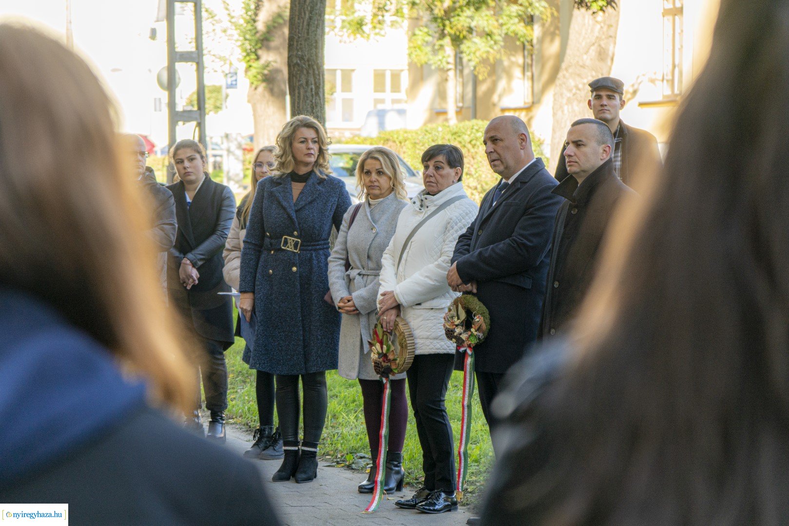 Megemlékezés Szilágyi László emléktáblájánál