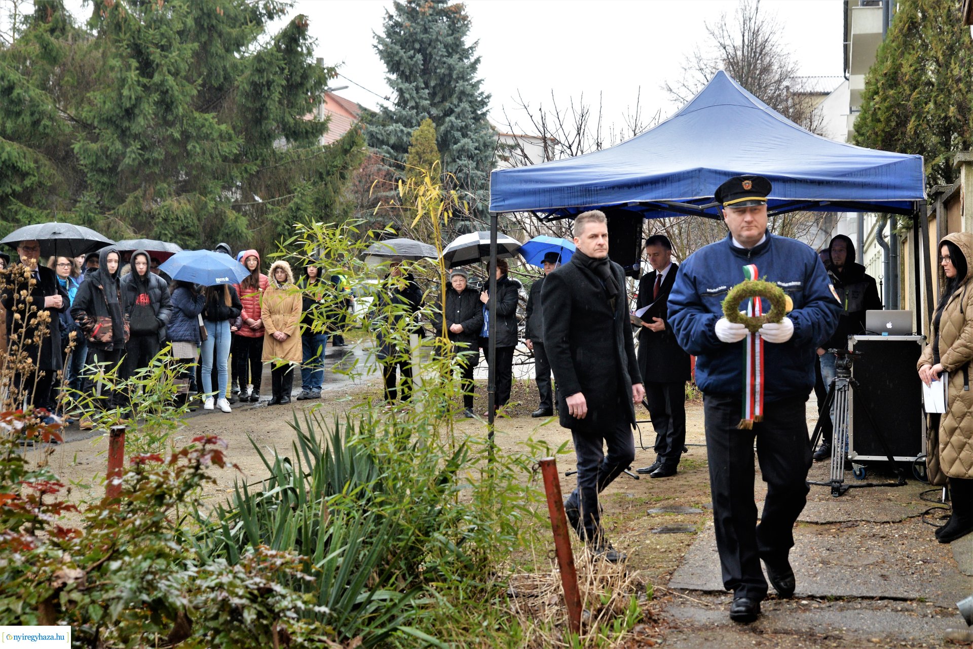 Megemlékezés Toma András emléktáblájánál 2023