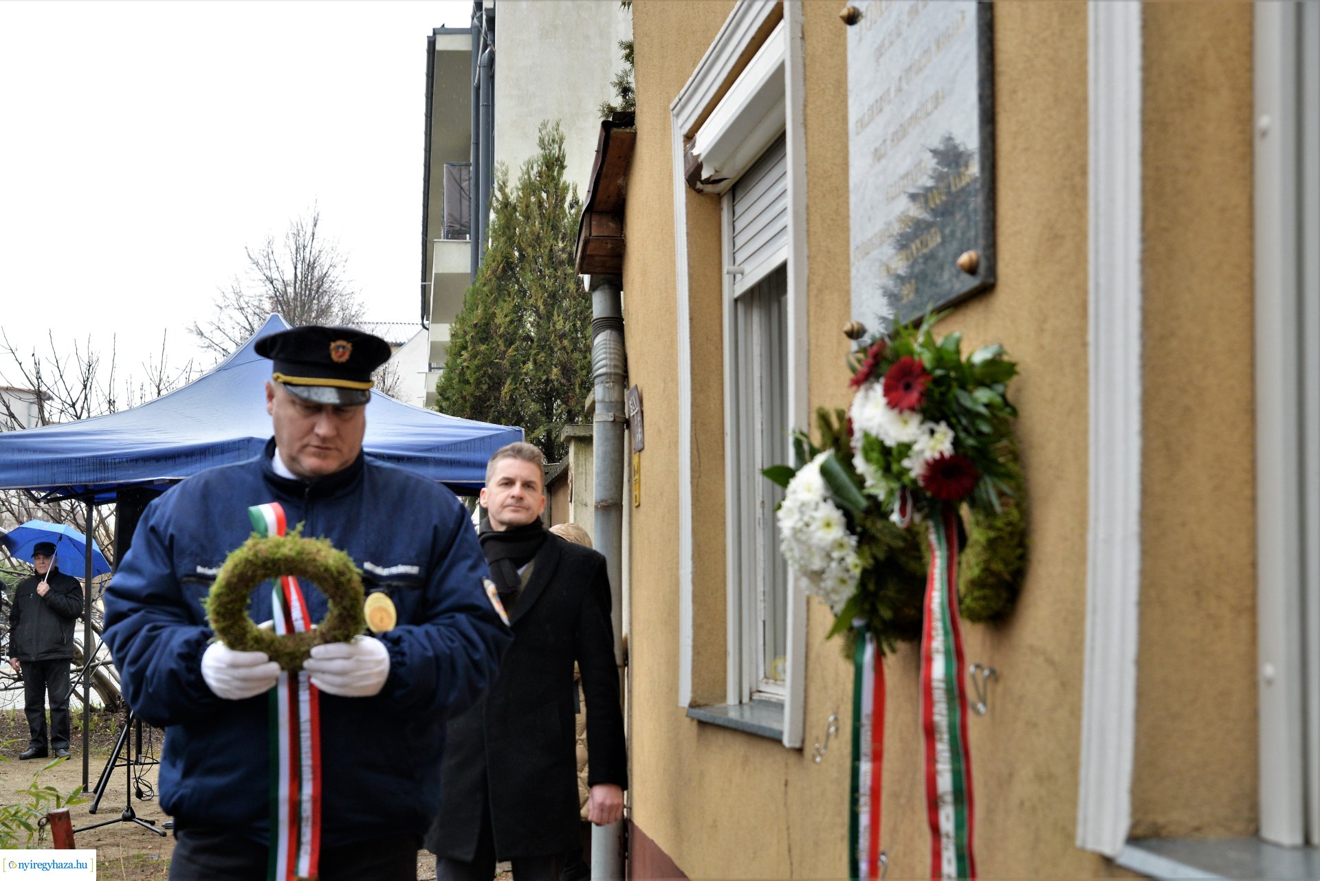 Megemlékezés Toma András emléktáblájánál 2023