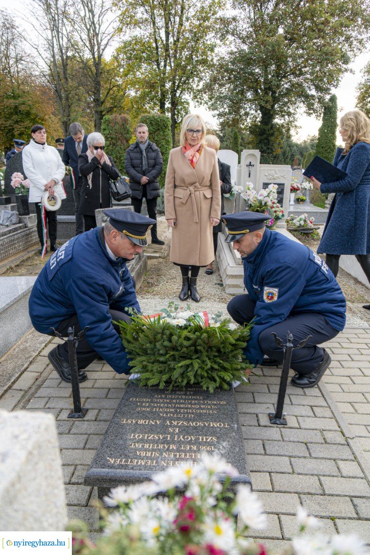 Megemlékezések az Északi temetőben