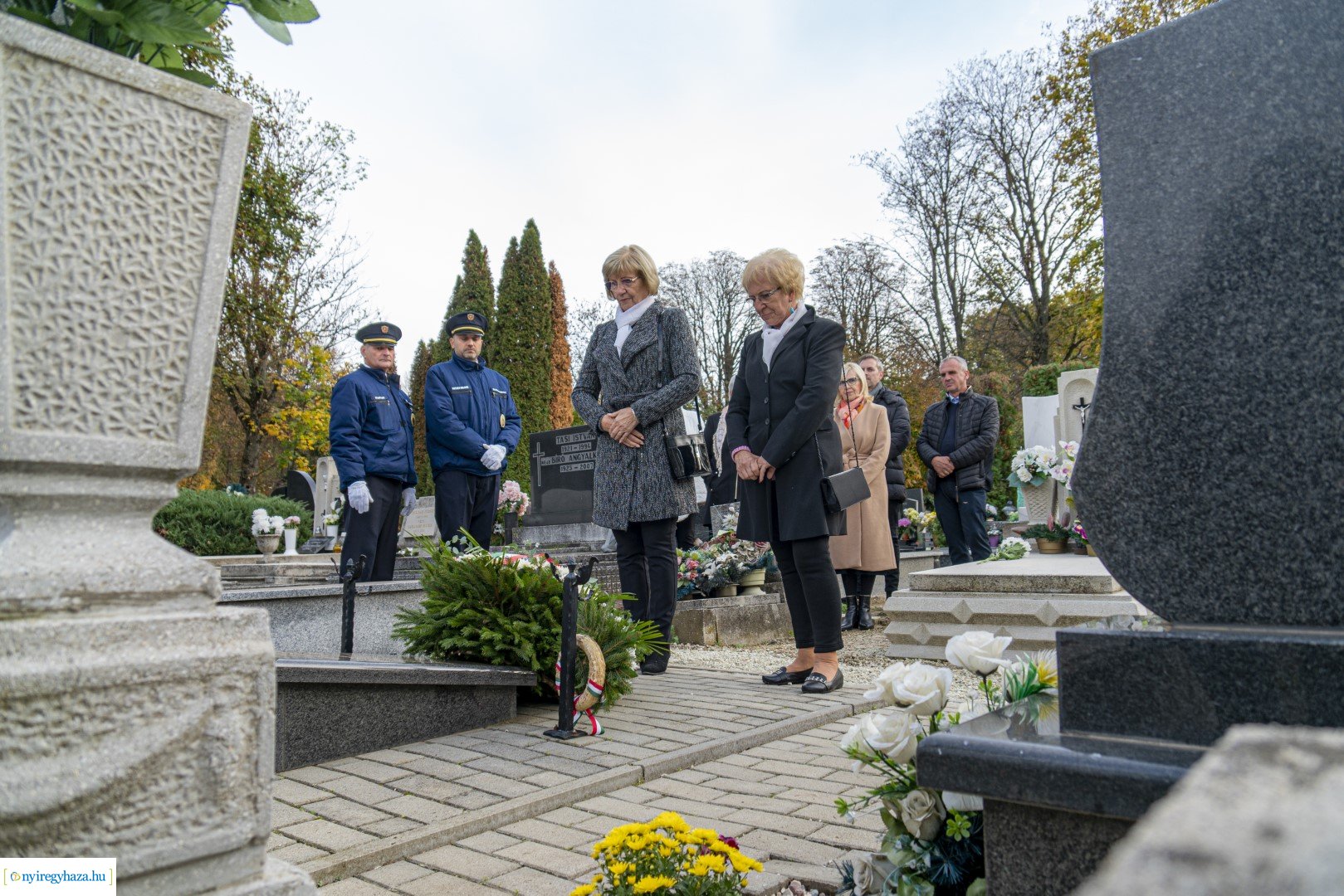 Megemlékezések az Északi temetőben