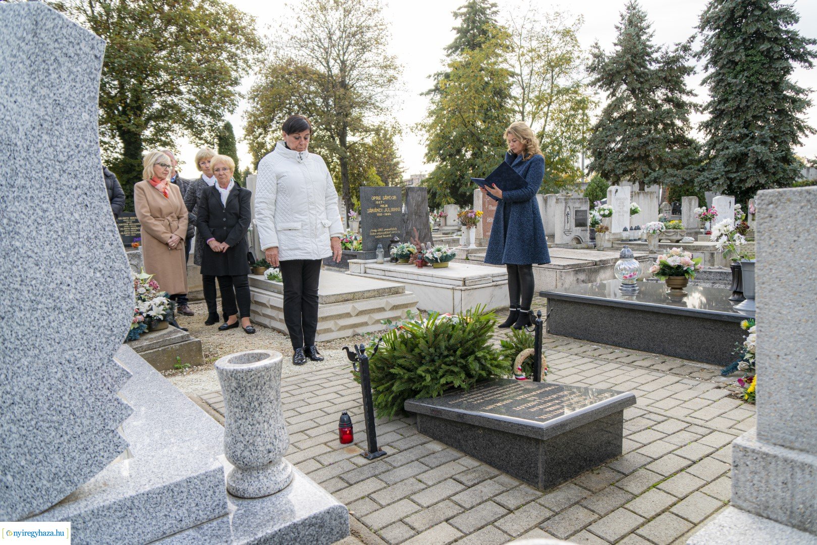 Megemlékezések az Északi temetőben