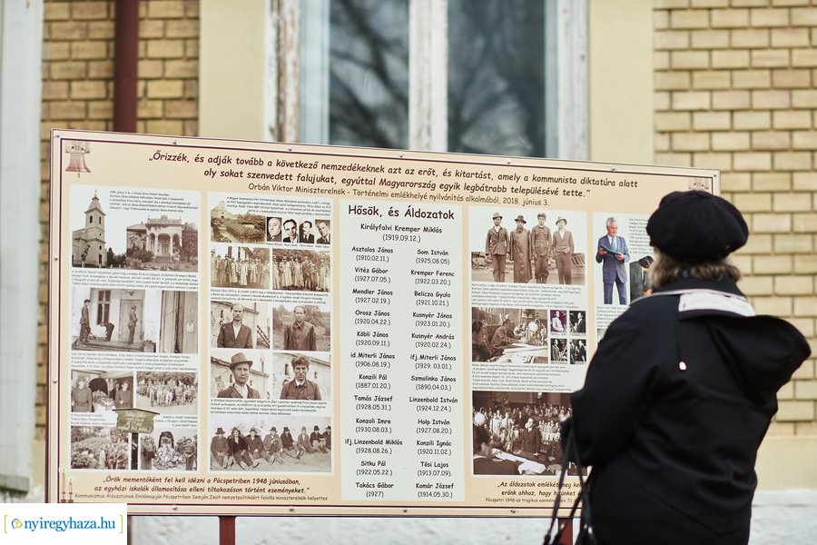 Megemlékezések Pócspetriben 2023