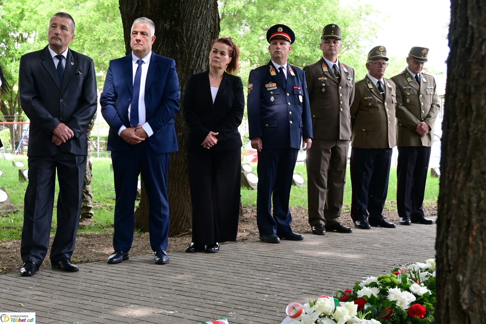 Megemlékezést tartottak Nyíregyházán a Hősök Napján