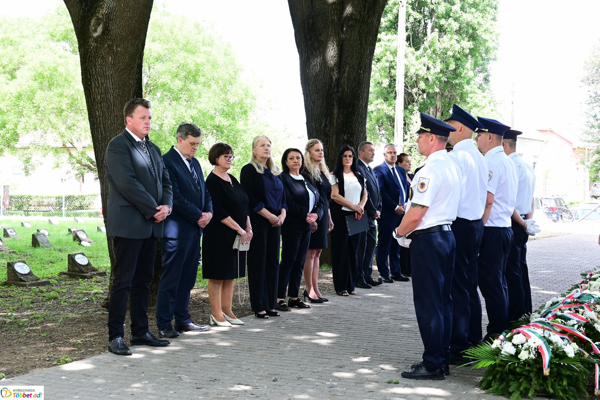 Megemlékezést tartottak Nyíregyházán a Hősök Napján