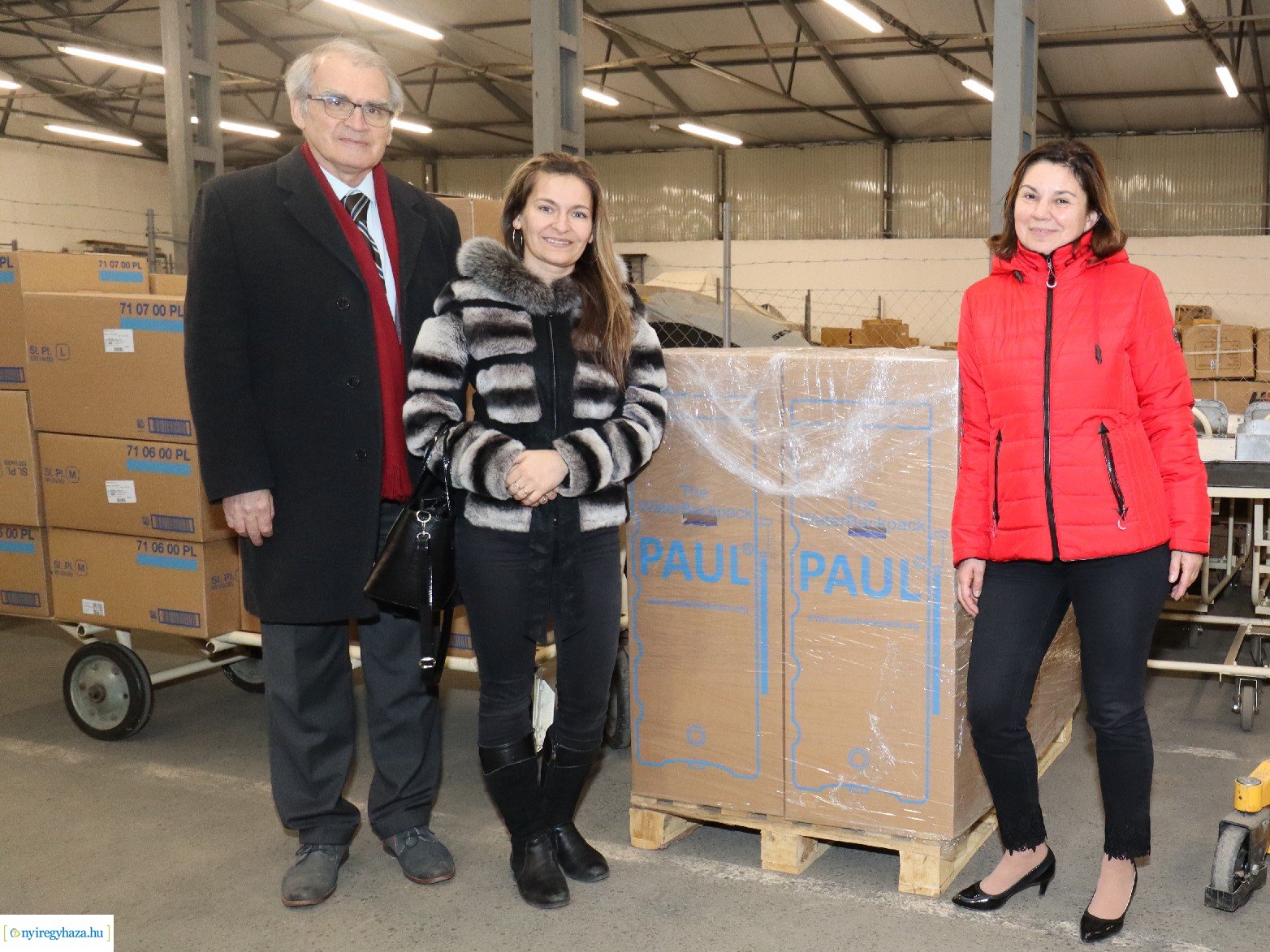 Megérkezett a második szállítmány is Kárpátaljára, amelyet a Rotary Club Nyíregyháza indított