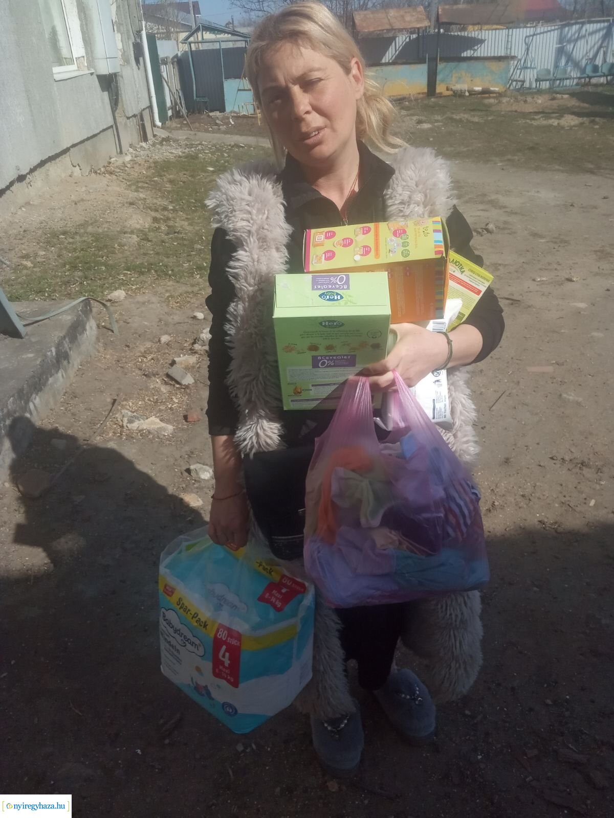 Megérkezett a második szállítmány is Kárpátaljára, amelyet a Rotary Club Nyíregyháza indított