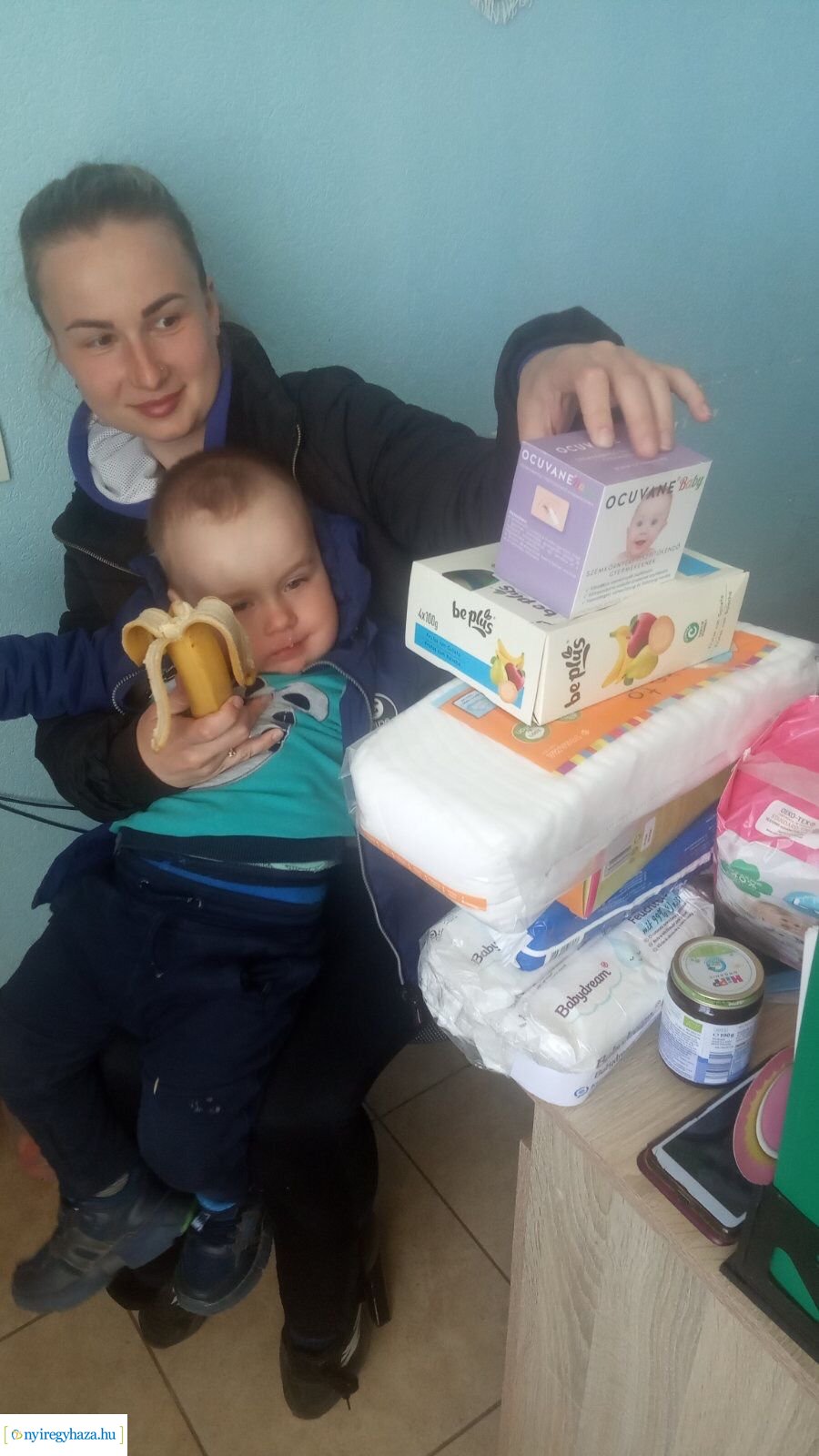 Megérkezett a második szállítmány is Kárpátaljára, amelyet a Rotary Club Nyíregyháza indított