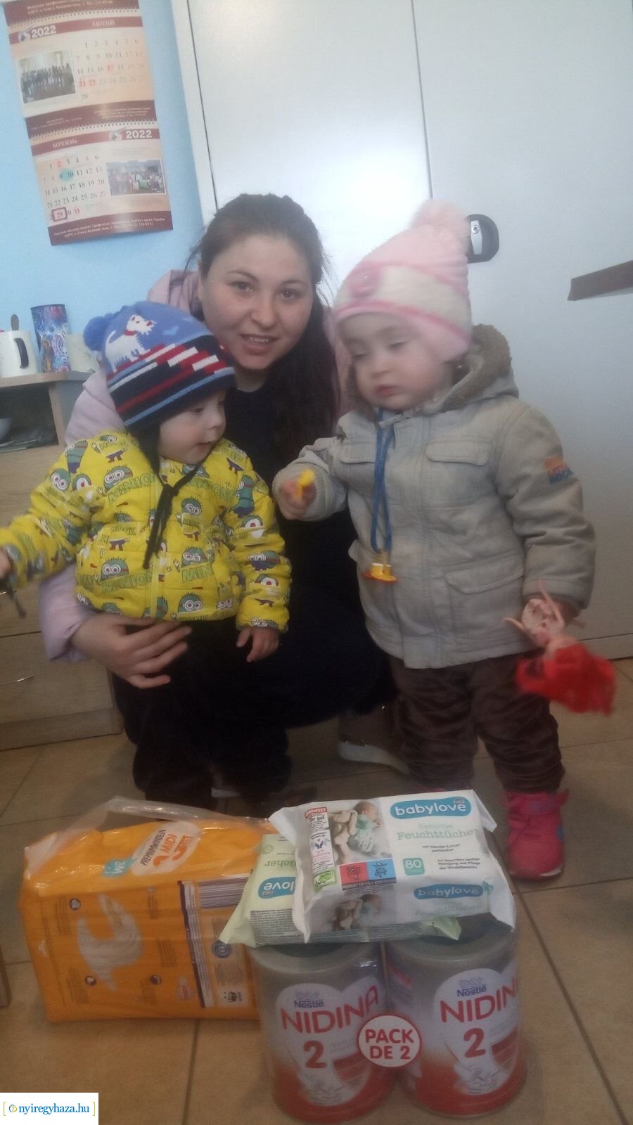 Megérkezett a második szállítmány is Kárpátaljára, amelyet a Rotary Club Nyíregyháza indított