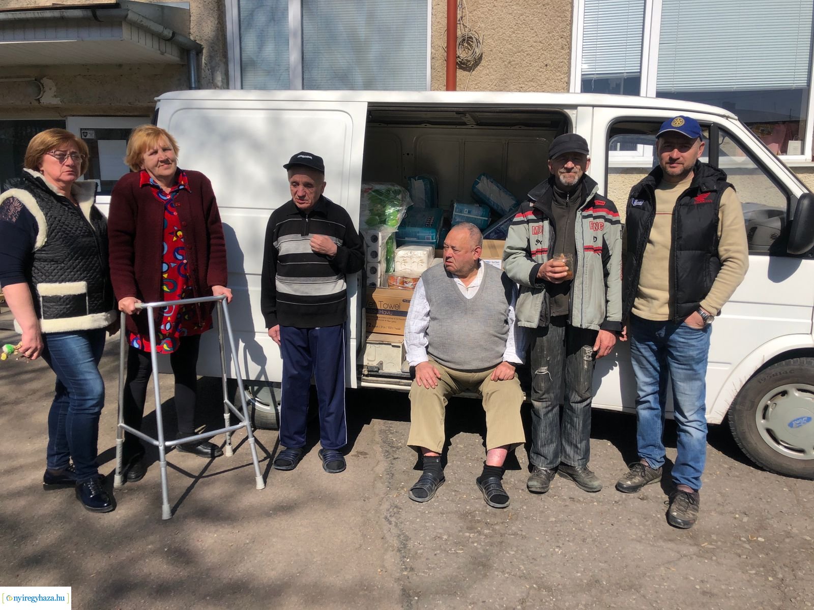 Megérkezett a második szállítmány is Kárpátaljára, amelyet a Rotary Club Nyíregyháza indított