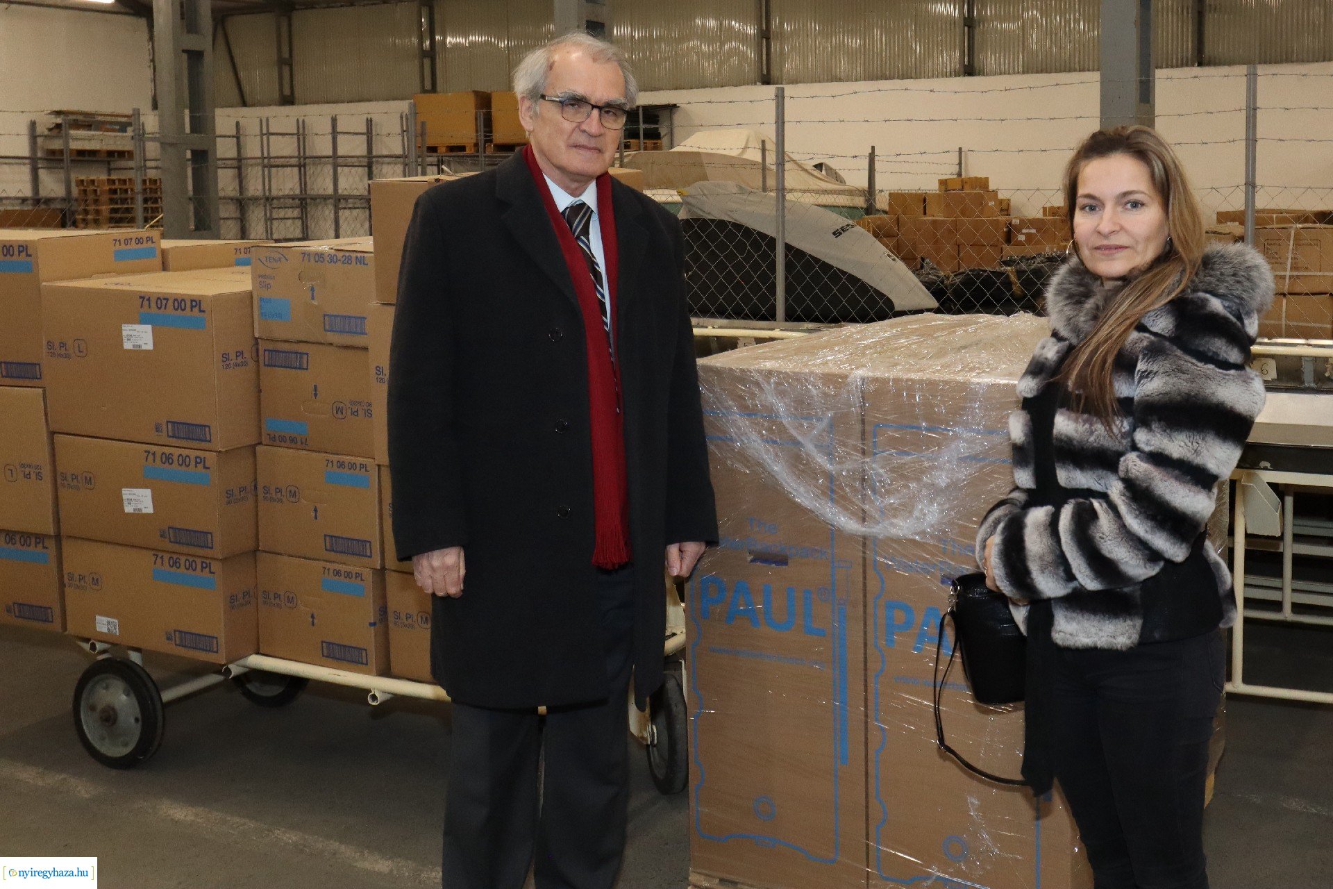 Megérkezett a második szállítmány is Kárpátaljára, amelyet a Rotary Club Nyíregyháza indított