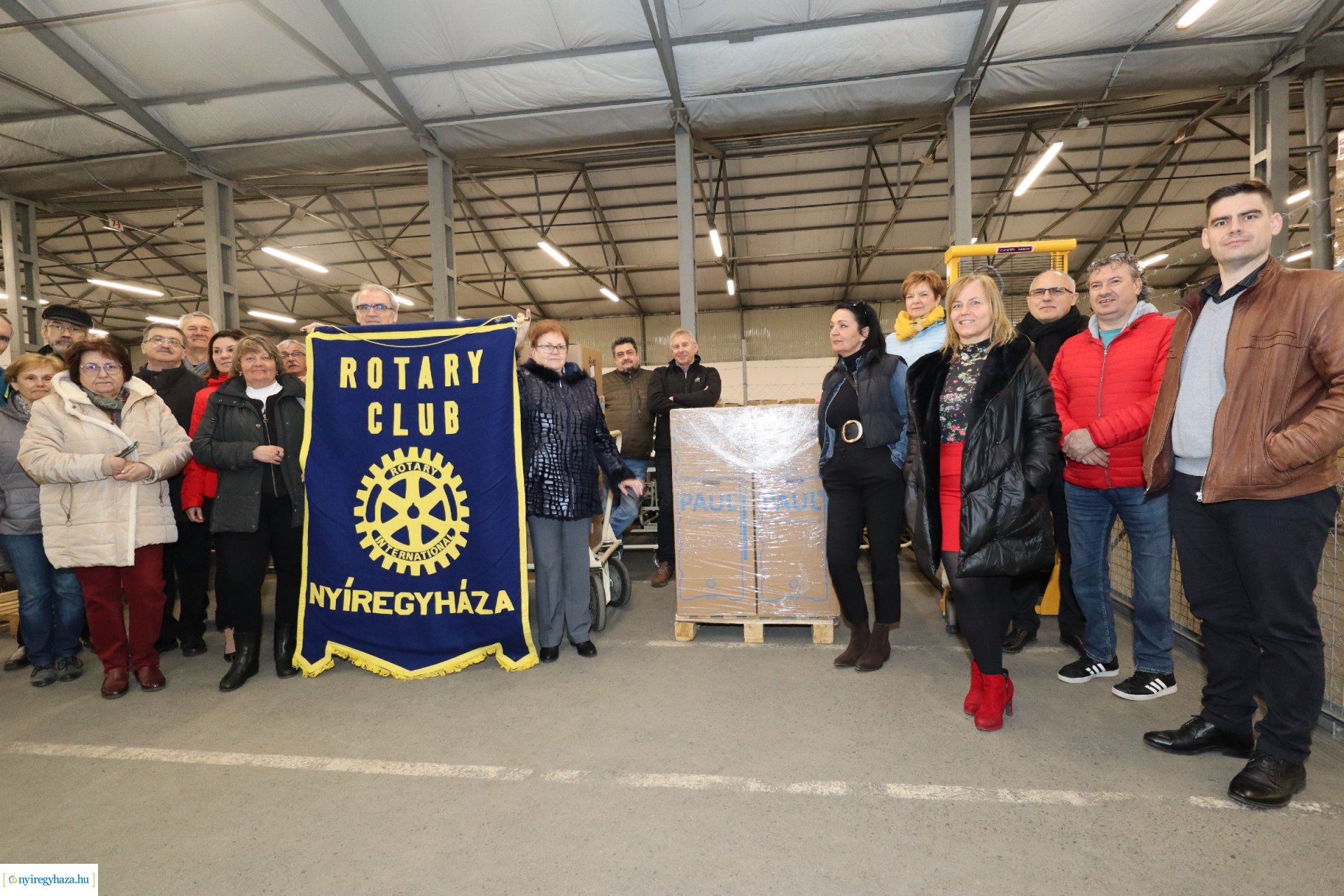 Megérkezett a második szállítmány is Kárpátaljára, amelyet a Rotary Club Nyíregyháza indított