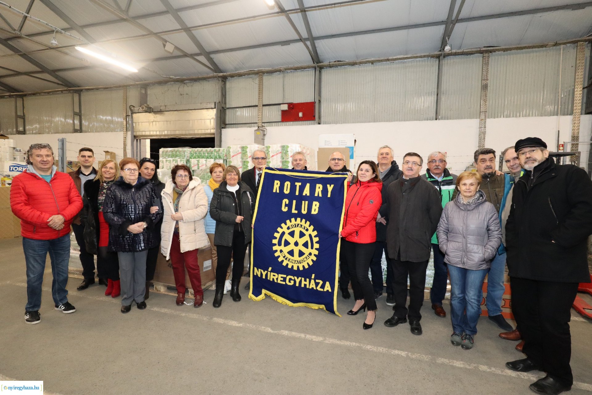 Megérkezett a második szállítmány is Kárpátaljára, amelyet a Rotary Club Nyíregyháza indított