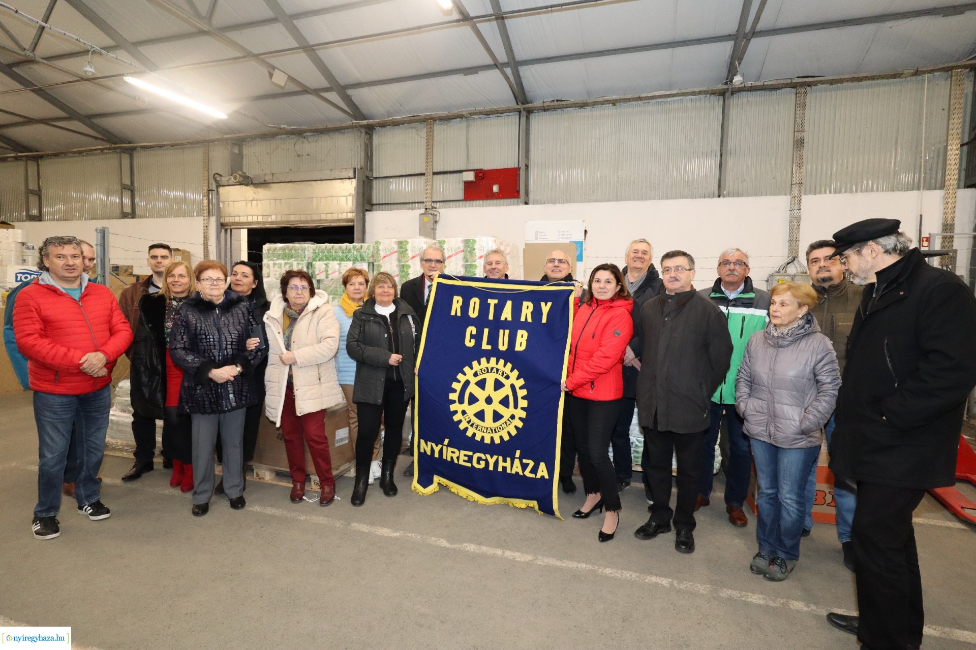 Megérkezett a második szállítmány is Kárpátaljára, amelyet a Rotary Club Nyíregyháza indított