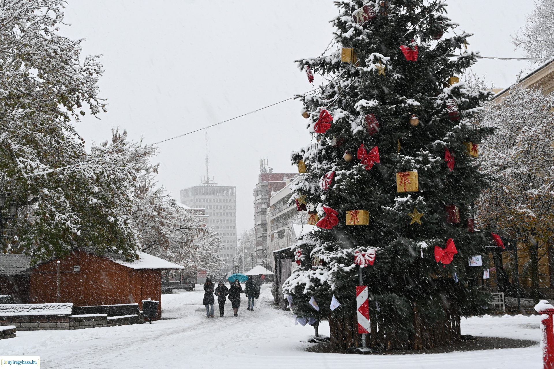 Megérkezett az első hó!