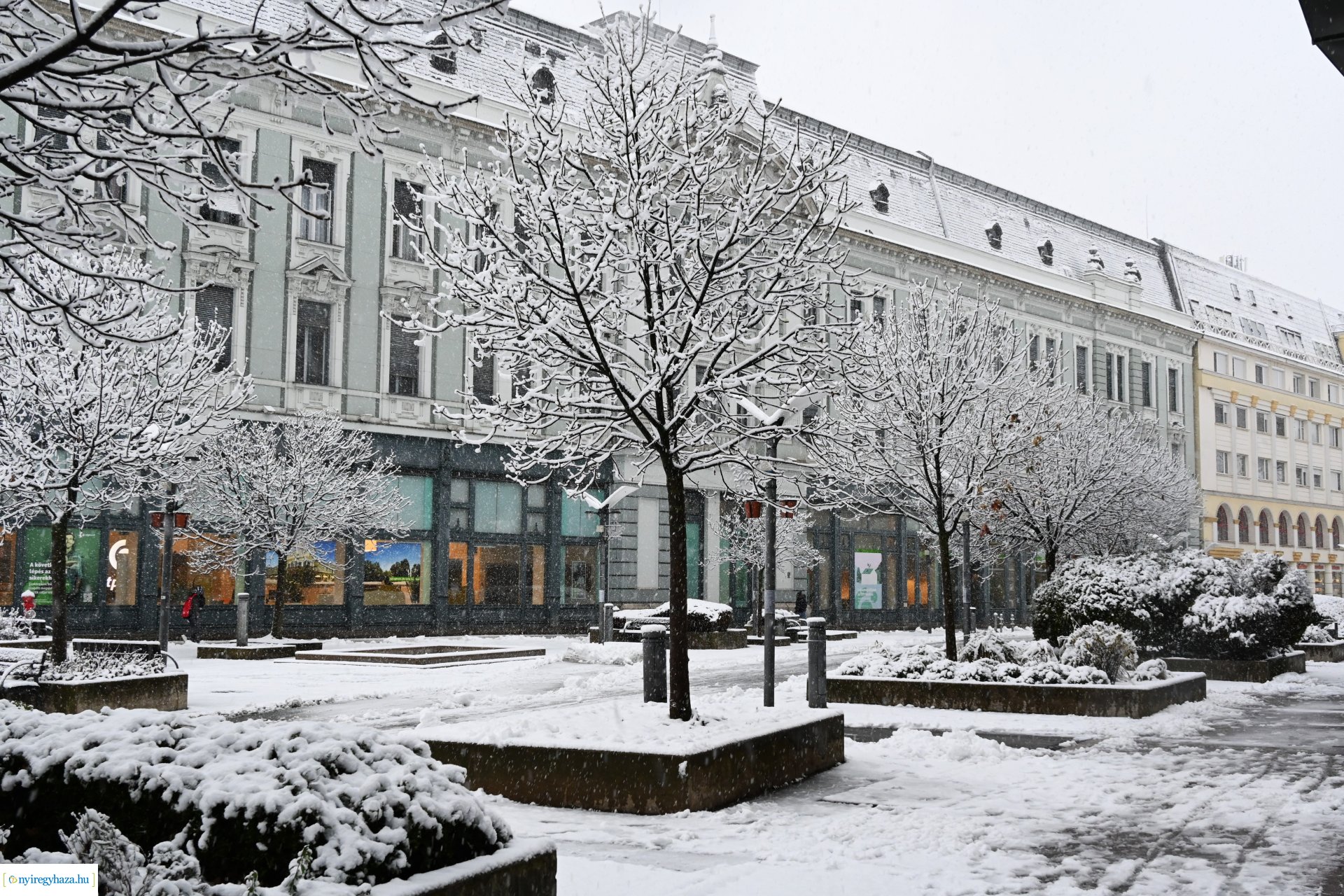 Megérkezett az első hó!
