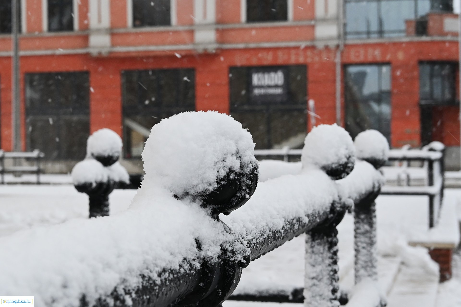 Megérkezett az első hó!