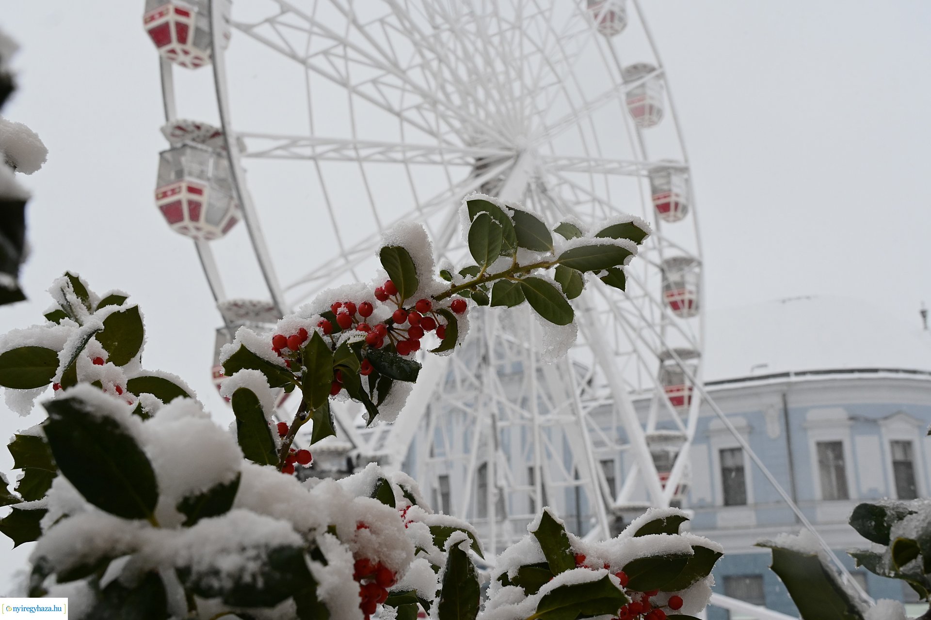 Megérkezett az első hó!