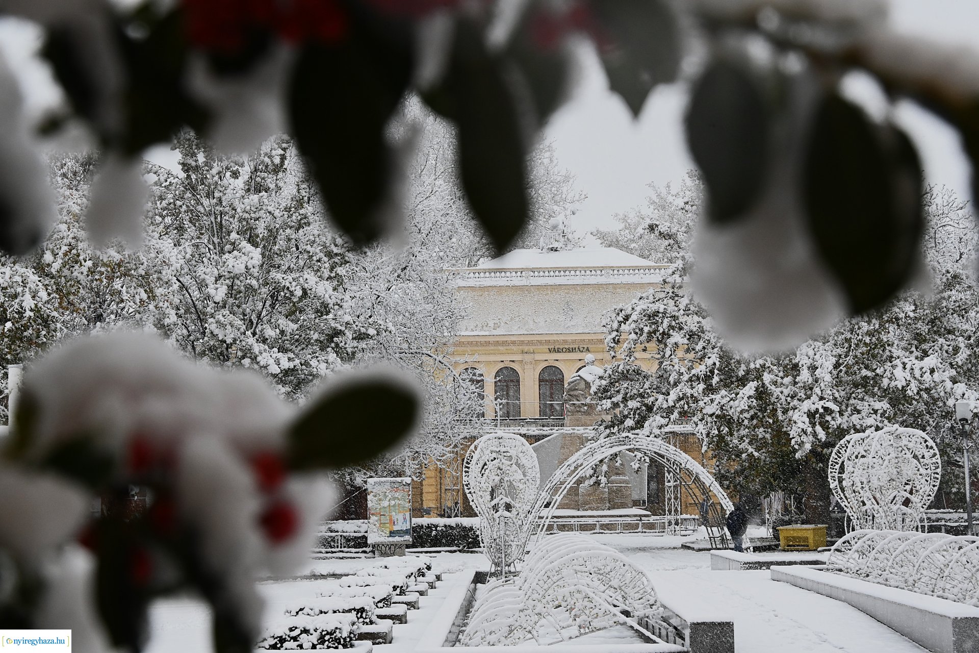 Megérkezett az első hó!