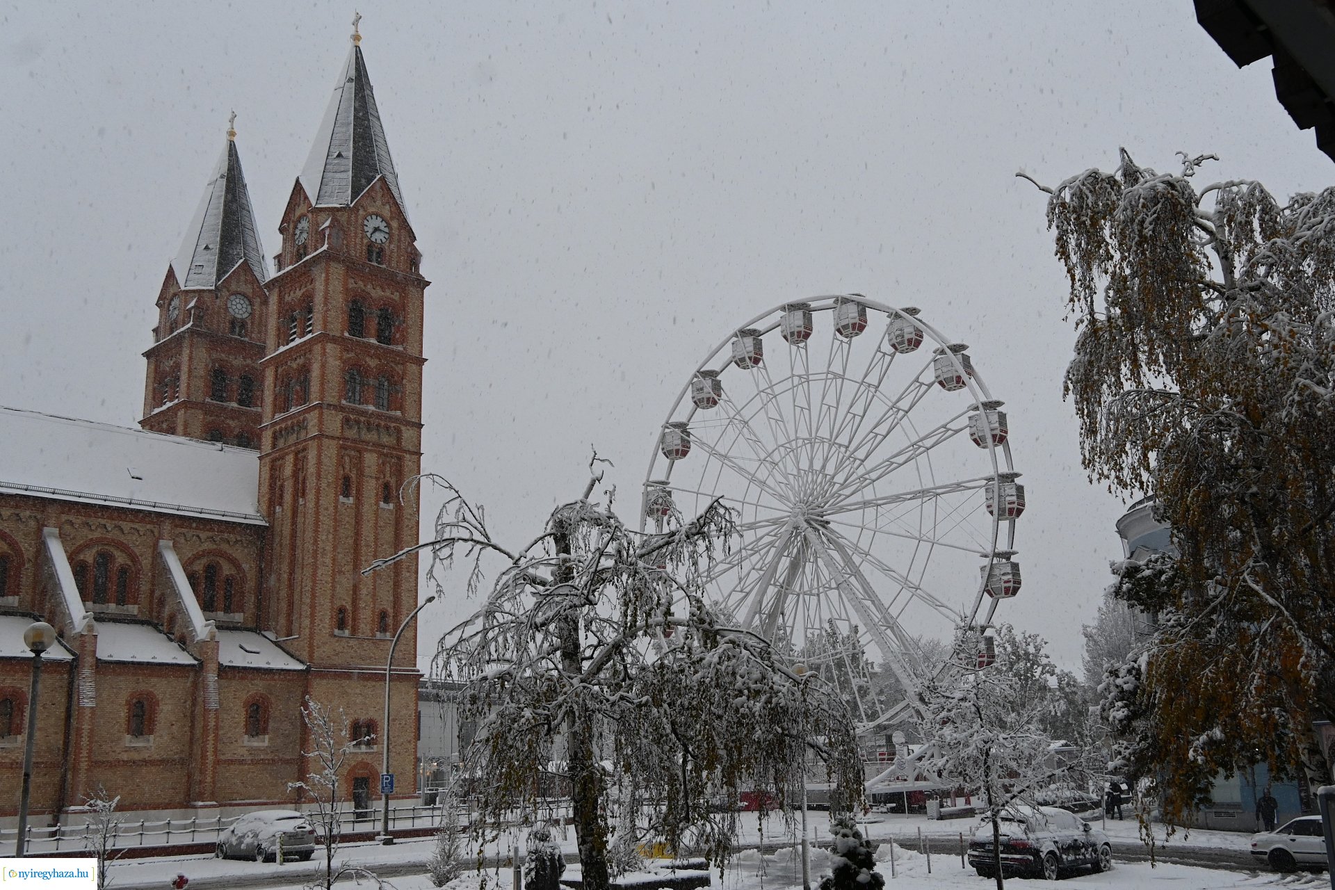 Megérkezett az első hó!