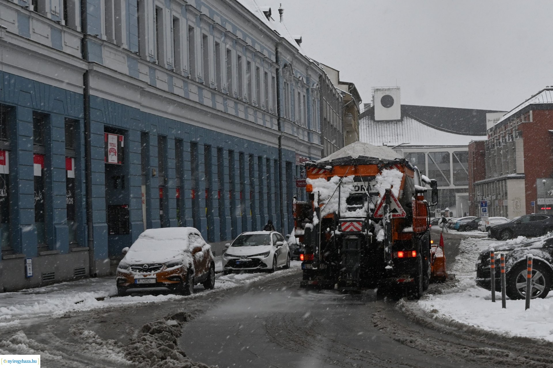 Megérkezett az első hó!