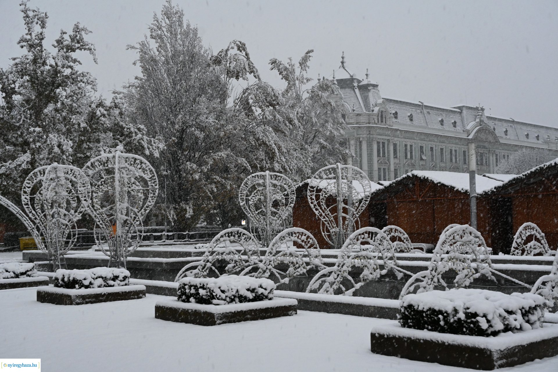 Megérkezett az első hó!