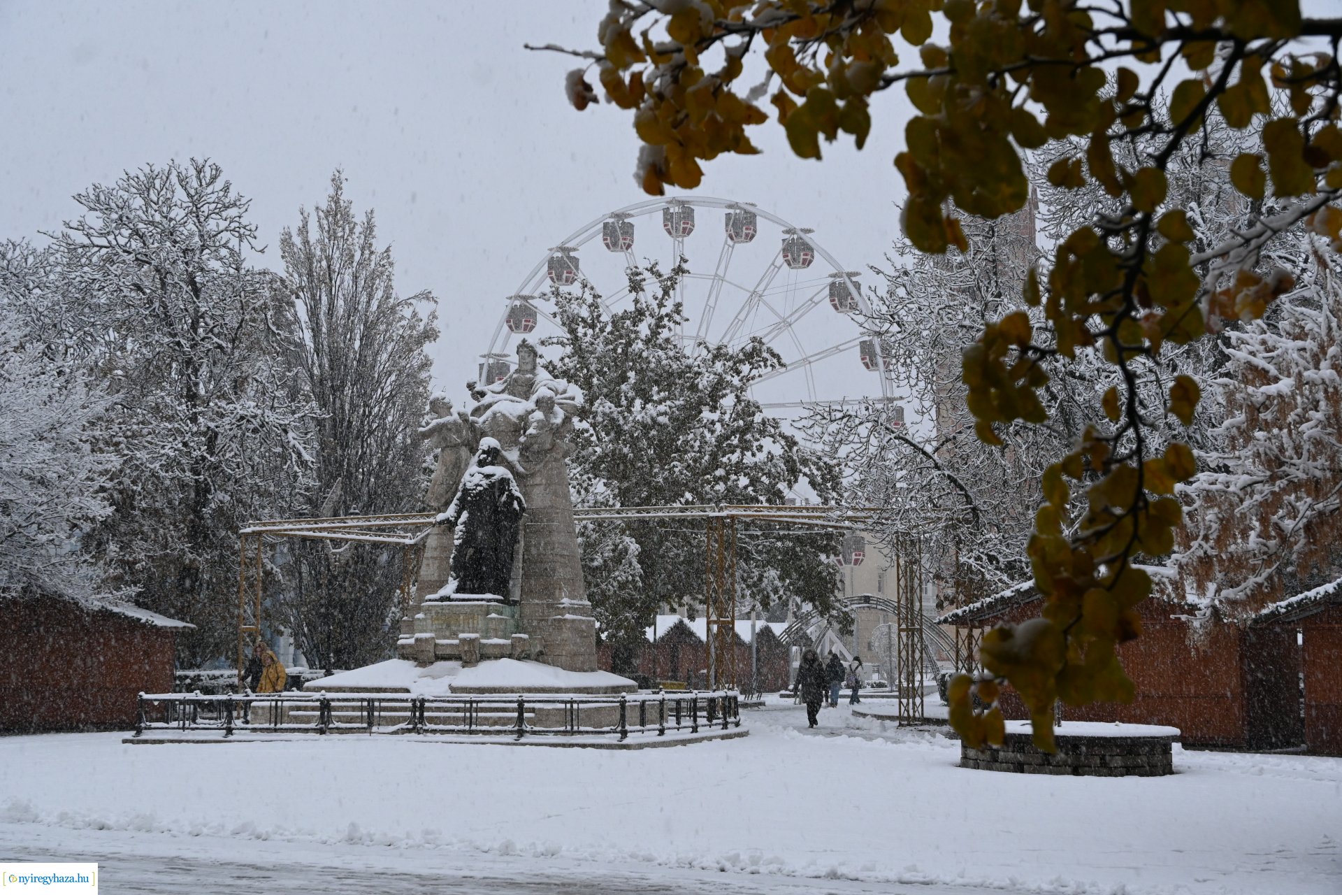 Megérkezett az első hó!