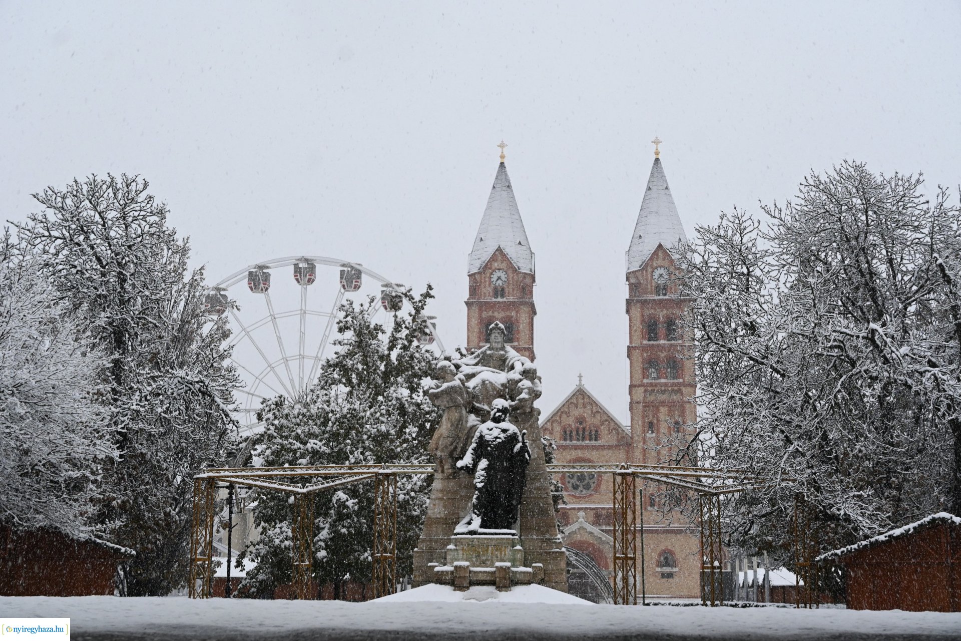 Megérkezett az első hó!