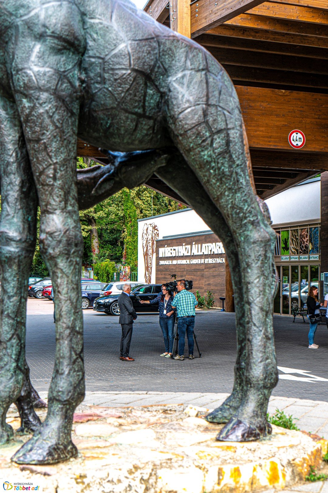 Megérkezett az ötszázezredik látogató a Nyíregyházi Állatparkba