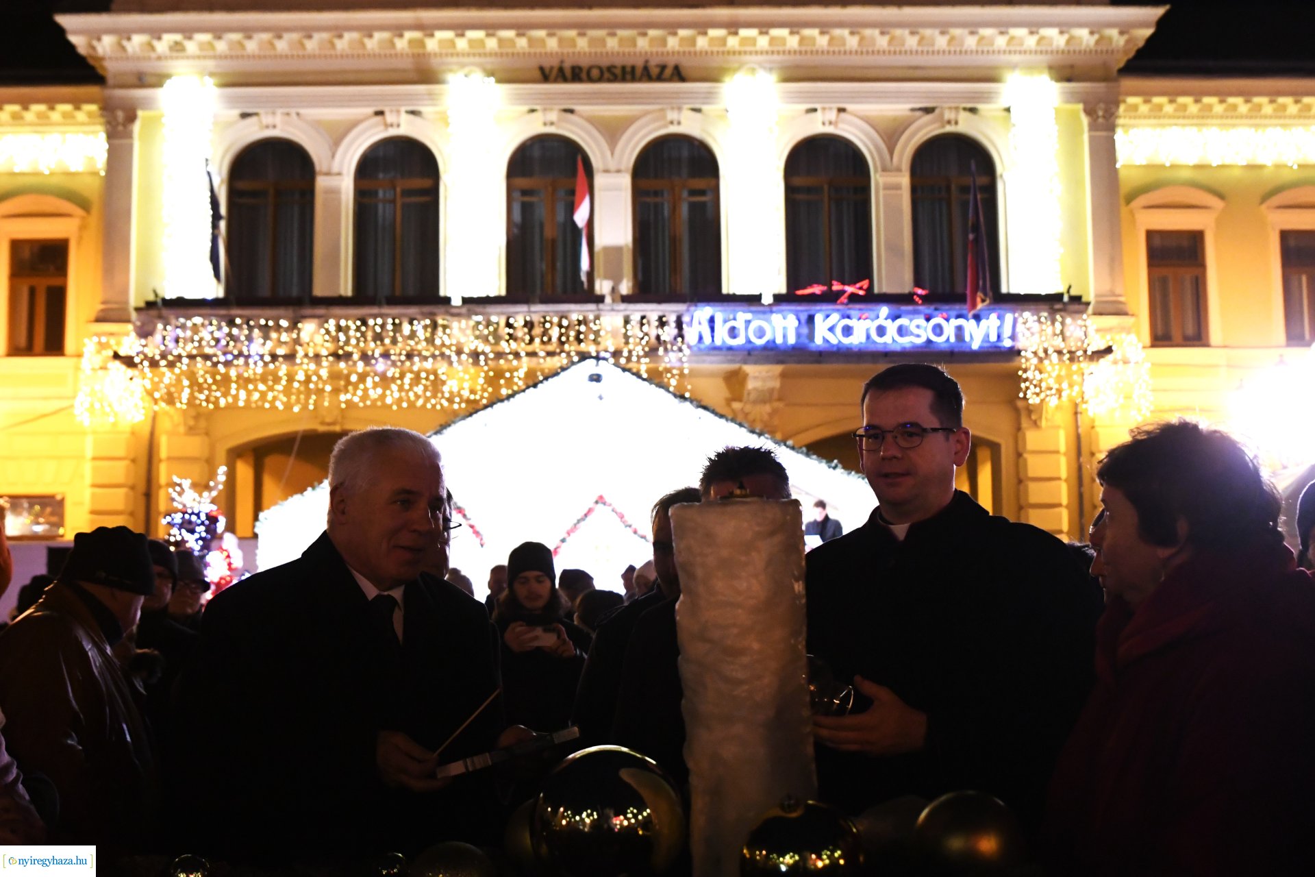 Meggyújtották advent negyedik gyertyáját 2023