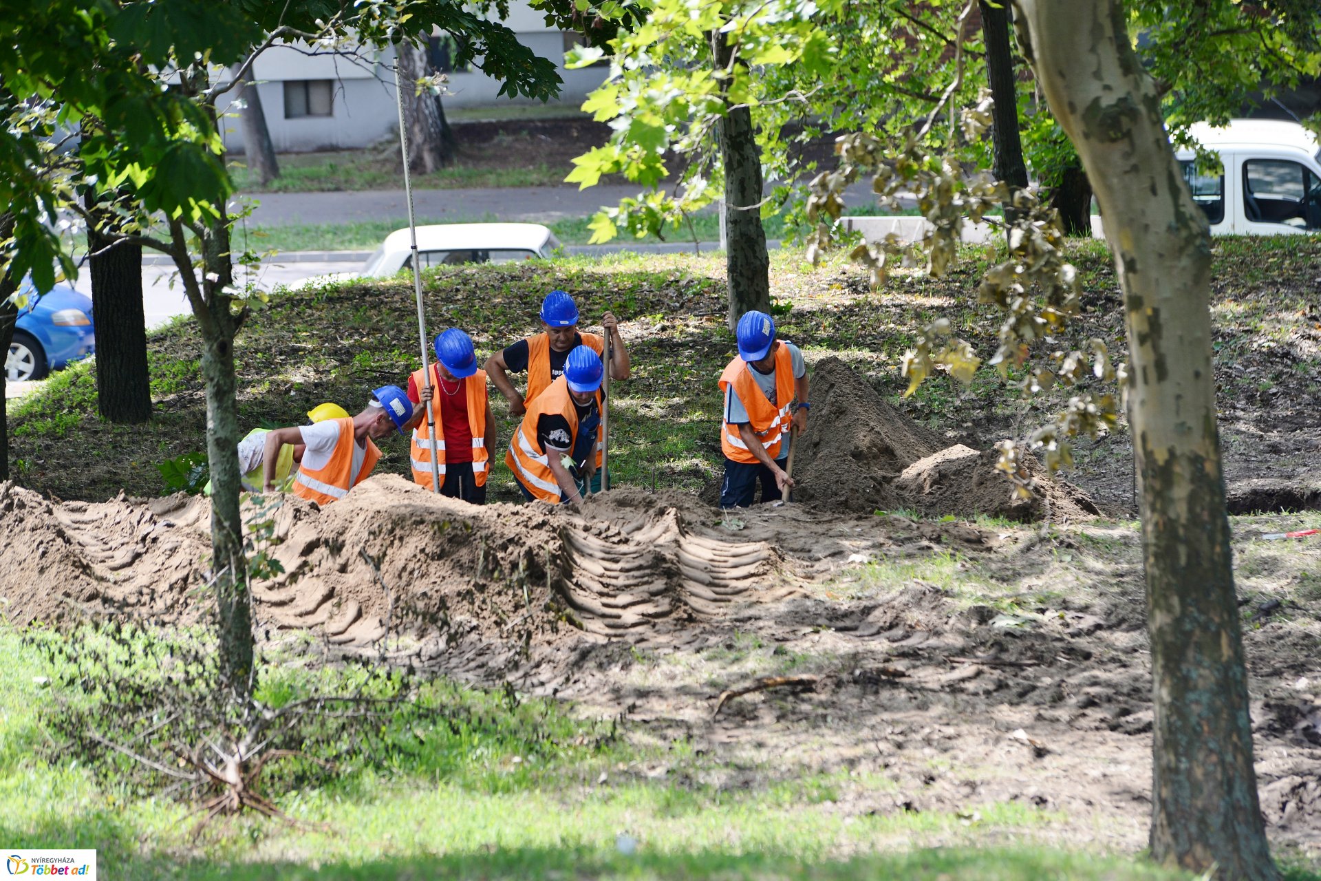 Megkezdődött a Robinson domb felújítása