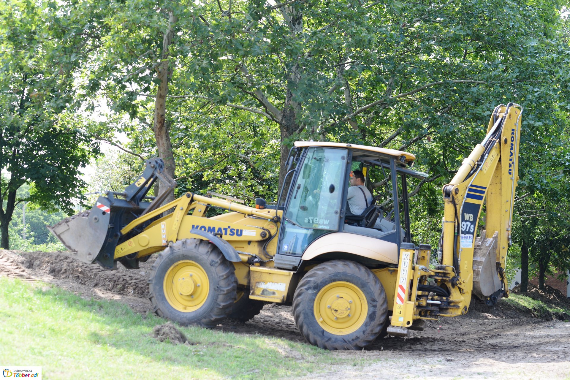 Megkezdődött a Robinson domb felújítása