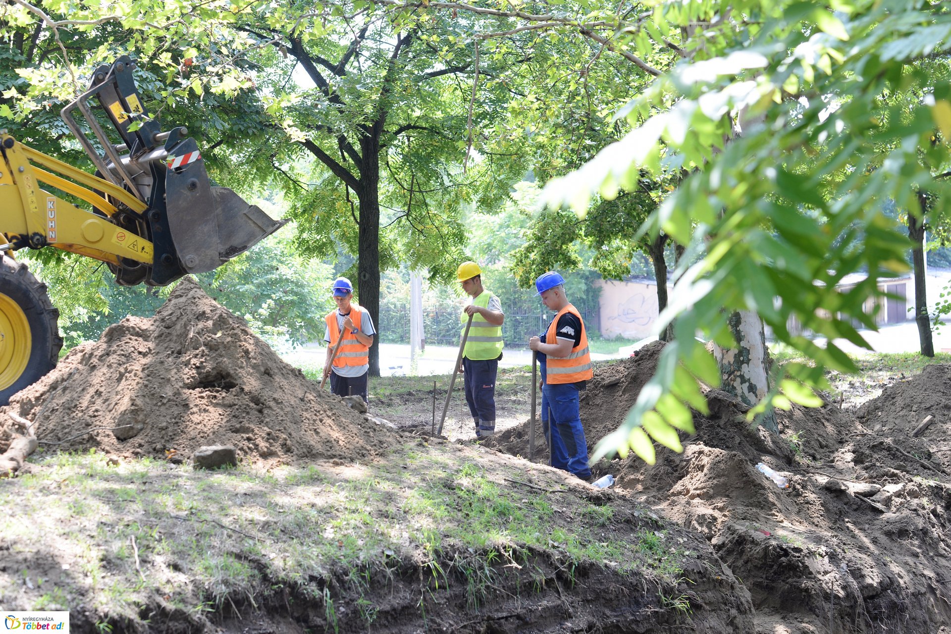 Megkezdődött a Robinson domb felújítása