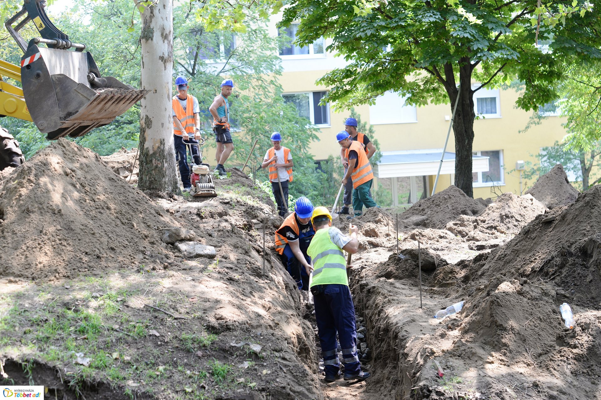 Megkezdődött a Robinson domb felújítása