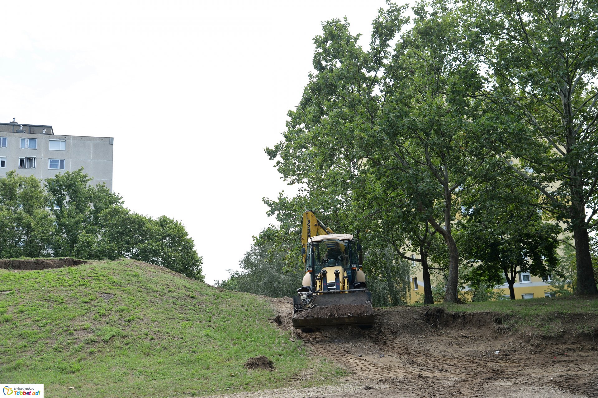 Megkezdődött a Robinson domb felújítása