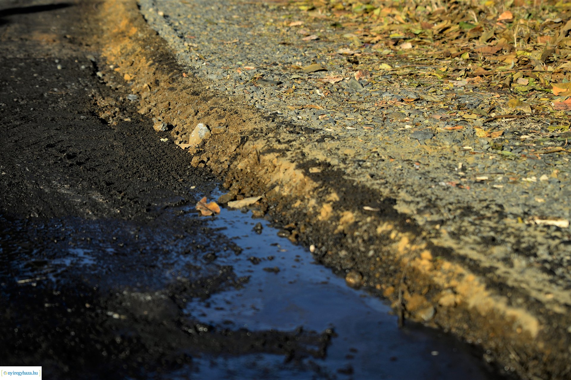 Megkezdődött az útfelújítás az Oláhréti úton
