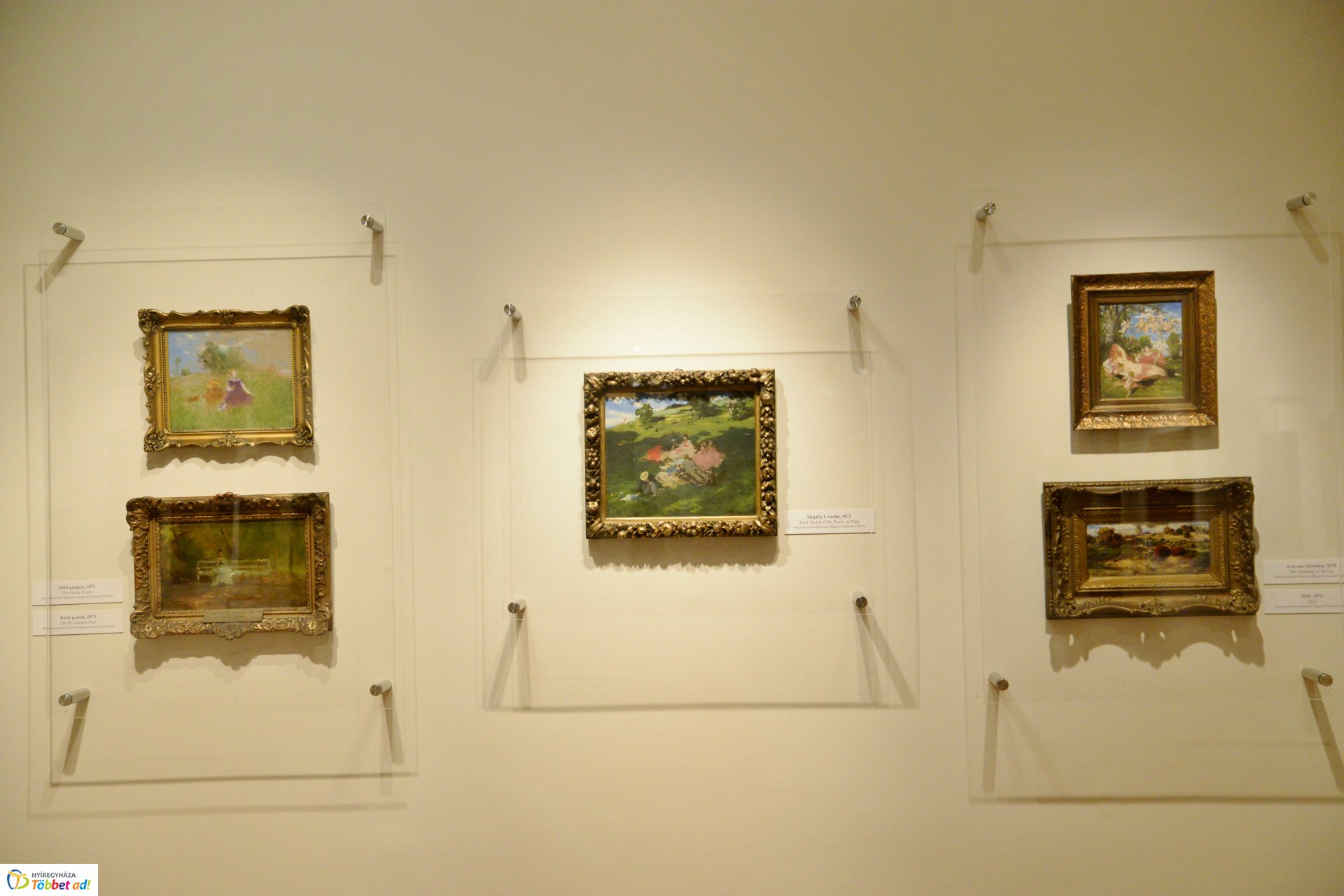 Megnyílt a Szinyei kiállítás