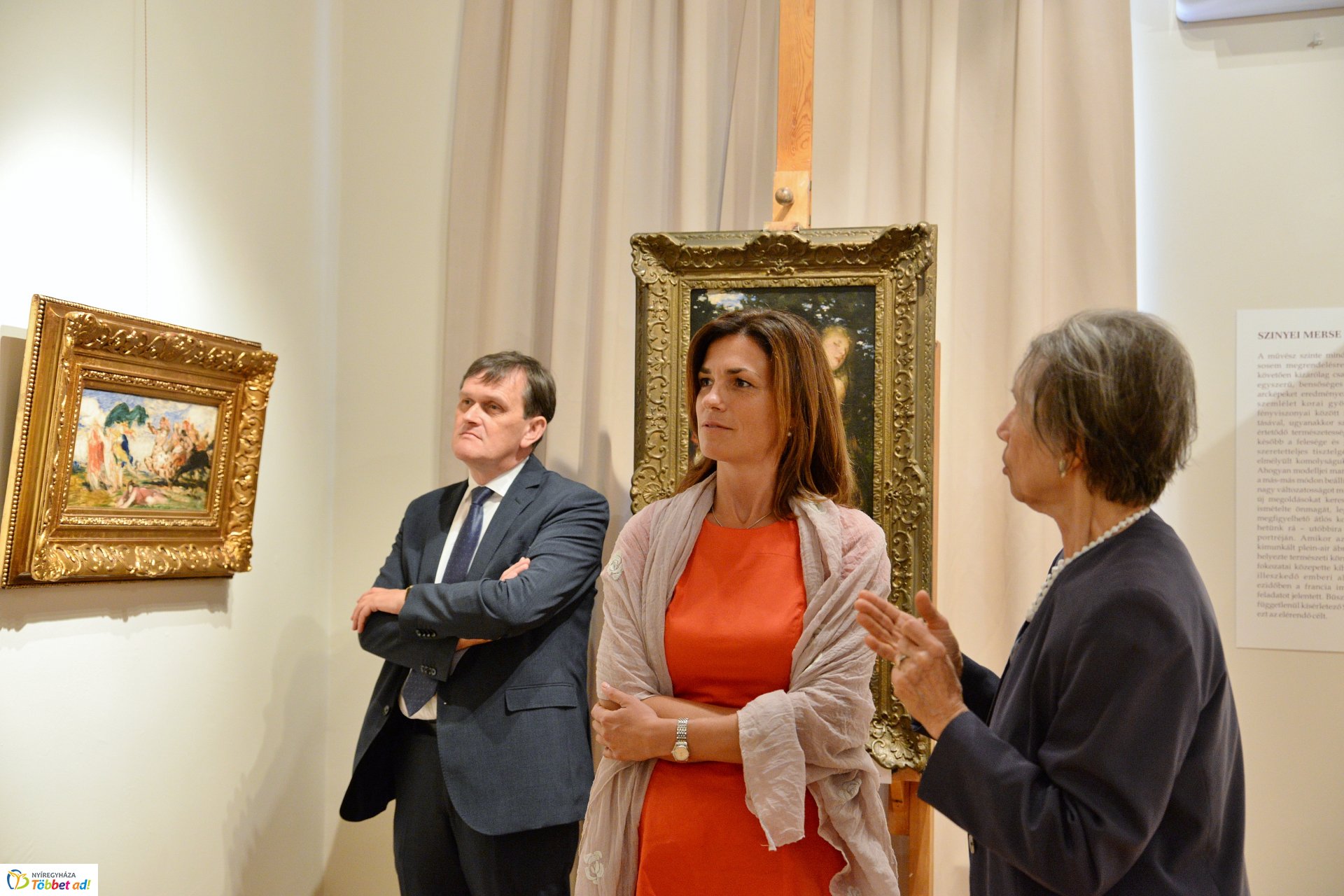 Megnyílt a Szinyei kiállítás